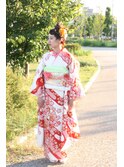 成人式や結婚式に★振袖