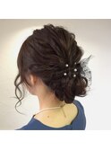 【Objet】◎人気◎シニヨンアレンジヘア!