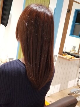 ヘアーメイク コラソン(hair make corazon) 似合わせカットメルティカラー着物フェミニンロング