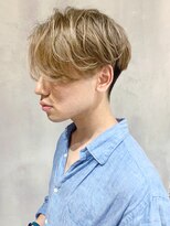 アルバム 渋谷パルコ(ALBUM)&nbsp;シルバーカラースリークショートサイドグラデーション_ba296851