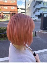 ヘアスタジオ ロメオ(hair studio Romeo)&nbsp;春色コーラルピンク☆