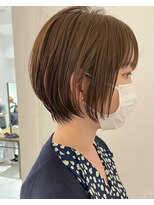 カウチ 板橋本町店(kauti)&nbsp;丸みショート×ベージュ