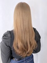 アイティーバイアルバム 藤沢店(IT by ALBUM)&nbsp;ブロンドベージュ_フェザーバングマッシュショート_ba325711