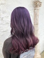 アルピナ 上中居店(alpina)&nbsp;パープル×ピンク グラデーションカラー