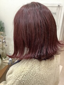 ヘアーメイク フェヌア(Hair Make fenua) 切りっぱなしボブ