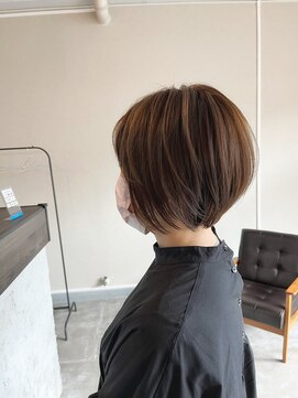 ヘアーニコット(hair Nicott) 骨格修正ショートボブ