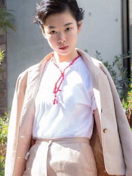 リブロ 三軒茶屋(LIBRO) レトロ×ベリーショートヘア