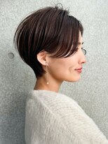 ロビー 表参道(ROBBY) ハンサムショート/前髪長めショート/ひし形/30代40代50代/表参道