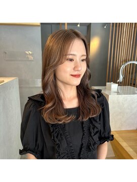 ミー(mii) 【mii】ベージュ/韓国風ヘア