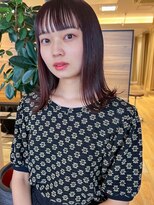 バランス ヘアーアンドアイラッシュ 野田店(balance.)&nbsp;外ハネ×暖色ブラウン