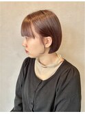ミルクティーベージュダブルカラーブリーチ新潟万代
