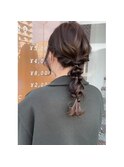 パーティヘアアレンジ