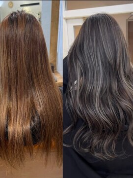 ラゴム 池袋(LAGOM) 赤みを消せるハイライト[池袋/髪質改善]