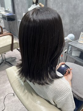 フォンド 津田沼(fond.) 切りっぱなしボブ/エアリーロング/美髪/ピンクブラウン/津田沼