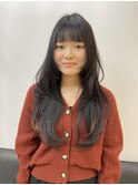 ロングレイヤースタイル