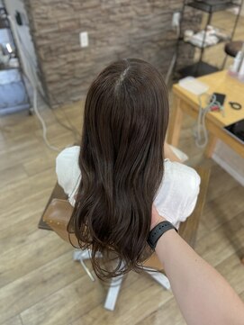 ヘア カンパニー トワ 千葉店(TOWA) 千葉/千葉駅/ブリーチなし/透明感カラー/ダブルカラー/韓国