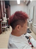 ベリーショートとデザインカラー