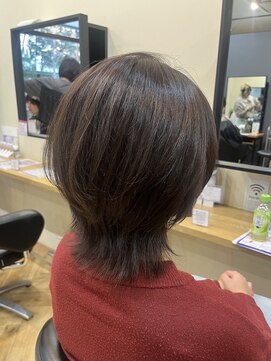 アルター(aL ter) ウルフヘア［黒髪/ボブルフ/ネビージュ/小顔/ワンレン］