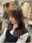 【ブリーチ無し】ダークブラウンカラー*透明感カラー*20代30代