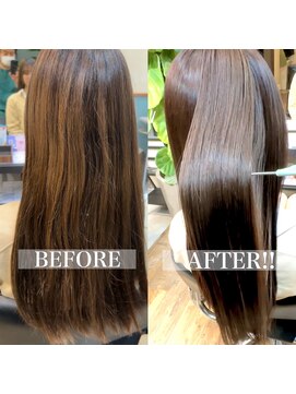 スティルアップ(STIR UP) 髪質改善ハウタムカラー！アディクシーのスモーキーアンバー！