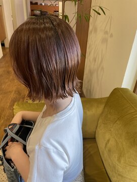 ソレイユ シンサカエ(SOLEIL SHINSAKAE) 切りっぱなしボブ♪