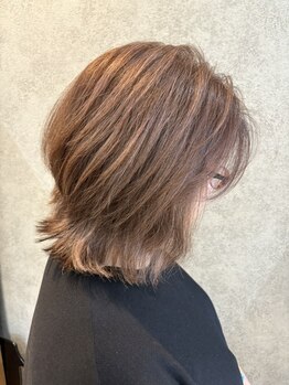 エーアイ 駒込店(Ai)の写真/《カット+リタッチカラー¥4950》雰囲気に溶け込むニュアンスカラーをご提案[駒込駅/巣鴨駅/王子駅]