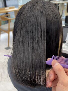 ビューナゴヤ 名駅(VIEW NAGOYA) ボブ/ミニボブ/縮毛矯正/髪質改善縮毛矯正/タッセルボブ/