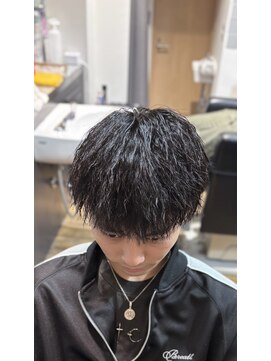 バーバーブロス(BAR BER bro's) ツイストパーマ/浦安/メンズパーマ/ツイストスパイラル/波巻き