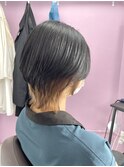 ショートウルフ×インナーカラー