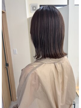 バッカ 横浜桜木町店(BACCA) ミディボブ/ブラウン