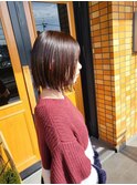 まわりと差がつく春夏ショート×ラテブラウン