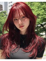 ジュール サウス 新宿南口(Joule South)&nbsp;顔周り/レイヤーカット/ブリーチなし/韓国レイヤー/前髪カット