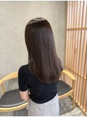 髪質改善×ナチュラルブラウン