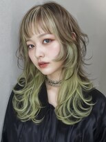 扉(GATE)&nbsp;ライムグリーン×ウルフレイヤー