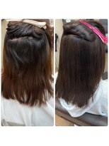 ネコ 稲毛(neco)&nbsp;【稲毛】髪質改善縮毛矯正　before &after