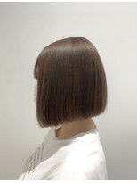 ビューバイネオリーブ 用賀店(Beau'r by neolive) 大人ガーリーダークアッシュ似合わせカットミディアムレイヤー