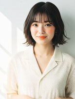 ハイレート ウニクス川越店(Hairate)&nbsp;【Hairate本川越】シースルーバング×ふんわりボブ