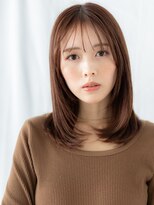 ドクターズサロン LAB 小山店 ツヤ髪透明感オレンジベージュウェットヘアk小山20代30代40代