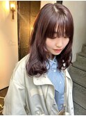 ノンジアミンカラー春の暖色ピンクブラウン・コーラルベージュ