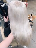 渋谷 ホワイトブロンド 抜きっぱなし ケアブリーチ2回
