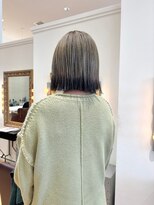 コワファースト  させぼ五番街店(COIFF1RST)&nbsp;オリーブ裾カラー
