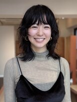 サンクス イース(SANKS . iisuu)&nbsp;セミロングウェーブパーマ