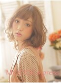 思わず触りたくなる女子力ＵＰパーマ