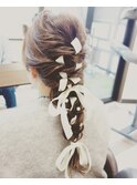 卒業式のヘアーセット！！