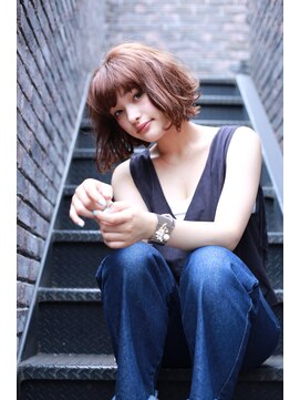 マイティ バイ エイチ(mighty by H) mighty ☆new☆loose wave☆bob＊＊