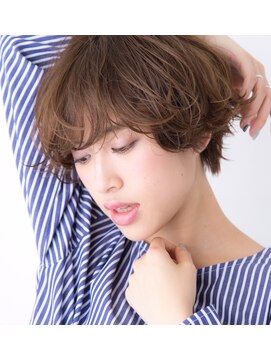 アピッシュ シーナ 海老名店(apish ciena) ＊ラフカールショート×うざバングMIX♪