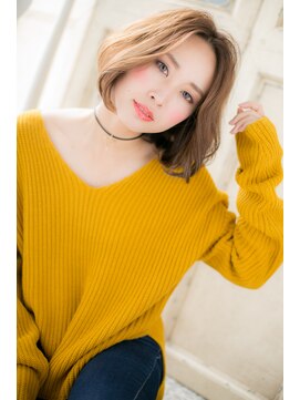 モッズ ヘア 福岡姪浜店(mod's hair) ハーフ顔になれる♪ミルクティミディb