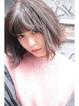 ヘアサロンエム 渋谷店(HAIR SALON M) フェアリーボブｘ外はねショート