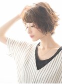 ラフでOK♪ミセスにもオススメのエッジショート