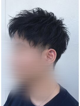 リベロ(RIVERO) 【ツーブロックブルーブラック】